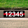 Load image into Gallery viewer, Thin Red Line Flag Curb Number