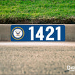 Load image into Gallery viewer, U.S. Navy Curb Number