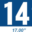 Load image into Gallery viewer, U.S. Navy Curb Number