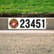 Load image into Gallery viewer, U.S. Marine Corps Curb Number