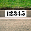 Load image into Gallery viewer, White Curb Number-Didoni