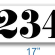 Load image into Gallery viewer, White Curb Number-Didoni