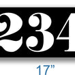 Load image into Gallery viewer, Black Curb Number-Didoni