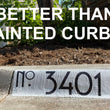 Load image into Gallery viewer, Art Deco Curb Number
