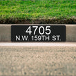 Load image into Gallery viewer, Black Custom Curb Number and Text