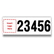 Load image into Gallery viewer, painted curb numbers
