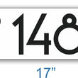 Load image into Gallery viewer, Art Deco Curb Number