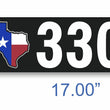 Load image into Gallery viewer, Texas Curb Number