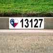 Load image into Gallery viewer, Texas curb number