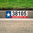 Load image into Gallery viewer, Texas Curb Number