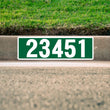 Load image into Gallery viewer, Green Curb Number