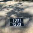 Load image into Gallery viewer, Black Curb Number