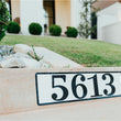 Load image into Gallery viewer, White Curb Number