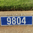 Load image into Gallery viewer, Blue Curb Number