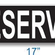 Load image into Gallery viewer, curb reserved parking signs