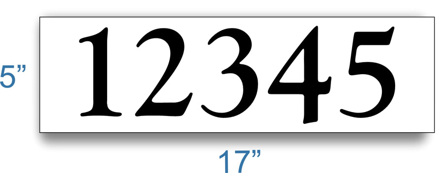 White Curb Number-Goudy