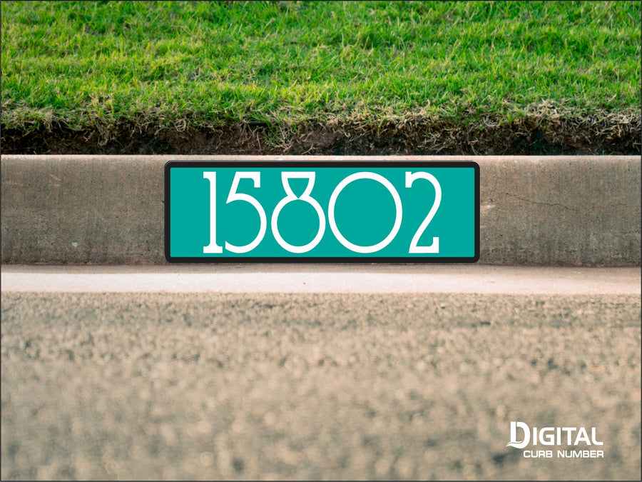 Farmhouse Curb Number