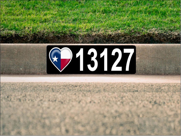 Texas Curb Number