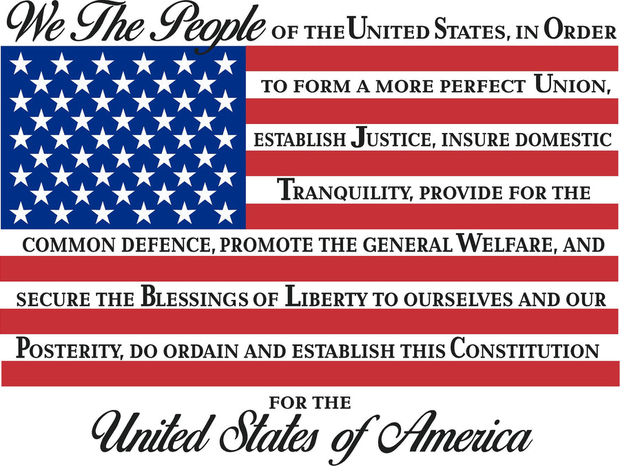 The Preamble to the United States Constitution - Digital Curb Number